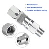 Sprayer Joint, 1/4-Inch Hose Swivel Joint 2 Pack, 360 Degrees