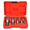 5 Piece NPT Thread Forming Taps, Pipe Taps Set, High-speed