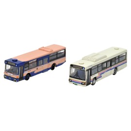 The Bus Collection Bass Colle Chatsubway Bus New and Old Color Set of 2 Diorama Supplies (Manufacturer's First Order Limited Production)