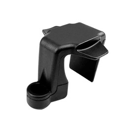 EEYAD 4pcs Black Nylon UV-Resistant Boat Fender Clips - Square Rail Hangers for Docking, Marine Grade