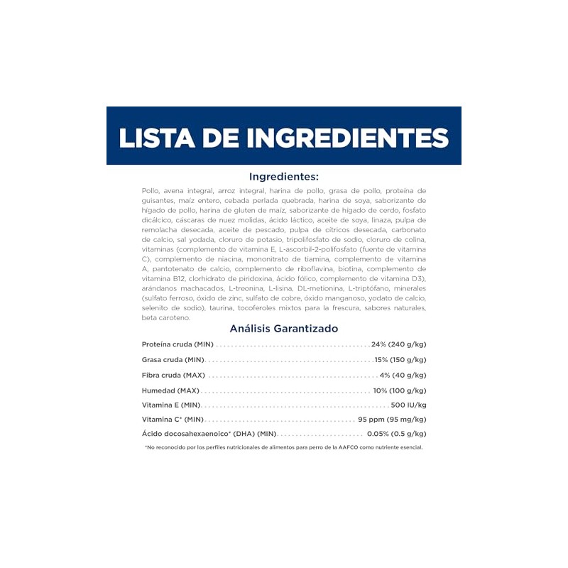 Hill's Science Diet Small Mini Croquetas para Cachorro Sabor Pollo