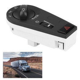 Vnl Light Switch-2014 for for Volvo Vnm Headlight Switch - Auto Headlight Lamp Control Switch Light Sensor Module OE 20942844 Head Light Headlight Switch Knob Head Lamp Switch Knob Replace