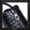GRACTAKE Second Bag, Men's Leather, Synthetic Leather, Clutch Bag, Braided,
