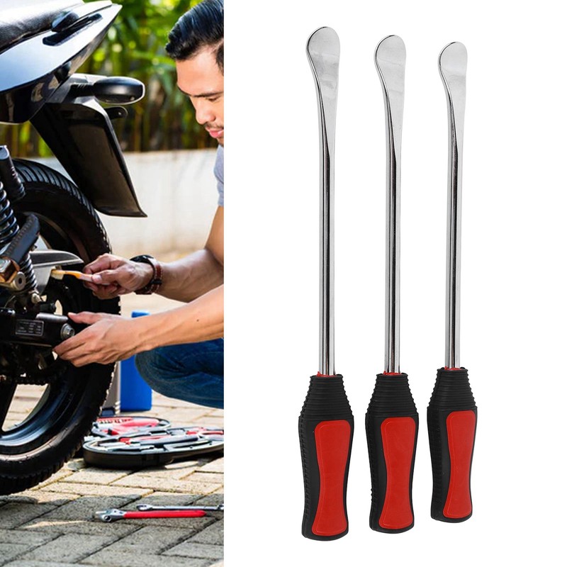 Tire Spoon Lever Tool Kit Protective Cover Valve Cores Tire