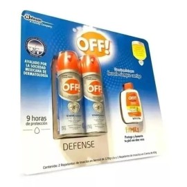 OFF! Repelente De Insectos Off 3 Pzs Em