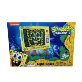 Well Played Toys SpongeBob SquarePants Light Board 200 Pegs LiteBrite Toy Gift Collectible NEW