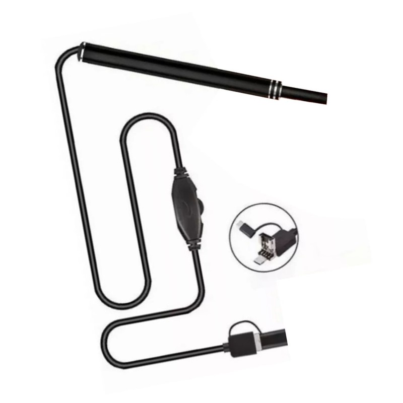 Digital Otoscope Camera Ultra Clear View 6 LED Lights IP67