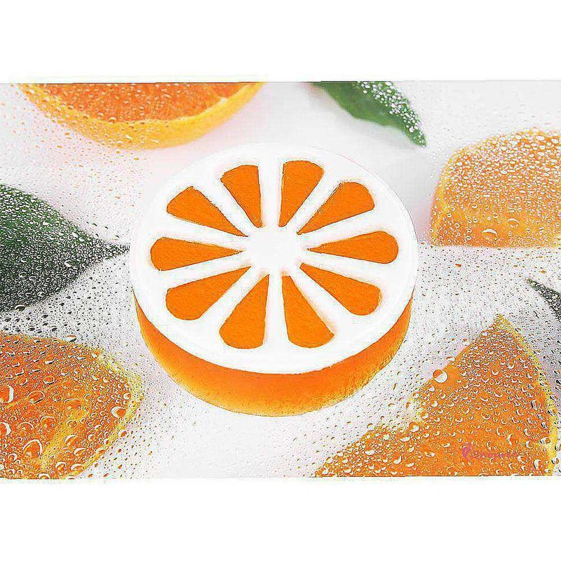 샵프리R Orange MP Handmade Paprika Soap X3 with Box Packaging