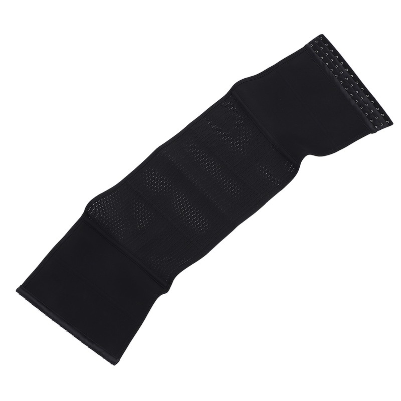 Waist Trainer Corset Shapewear Tummy Control 3 Row Hook Black