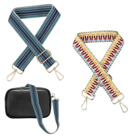 Purse Strap Women's Crossbody Handbags, Bag Handle Shoulder Strap Colorful Adjustable Replacement Shoulder Strap for Handbag Belt Bag Strap Bag 3.8Cm Wide