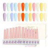 Geles Semipermanente Gama De Esmaltes Uñas Kit De 12 Geles