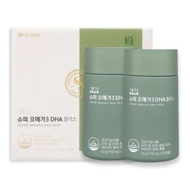 Saenghwal Jeongwon 생활정원 슈퍼 오메가3 DHA 플러스 증량 기획 16주분 Super Omega-3 DHA Plus Increased Quantity Plan for 16 Weeks