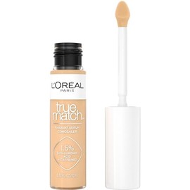 L’Oréal Paris True Match Radiant Serum Concealer, Brightening Under Eye Concealer Make Up with 1.5% Hyaluronic Acid and Caffeine, W5, 0.33 Oz