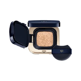 Shiseido Clé de Pau Beaute Tan Cushion Eclar Lumine #Ochre 10 (Refill) 0.5 oz (15 g) (Foundation) (With Puff) SPF 25, PA+++