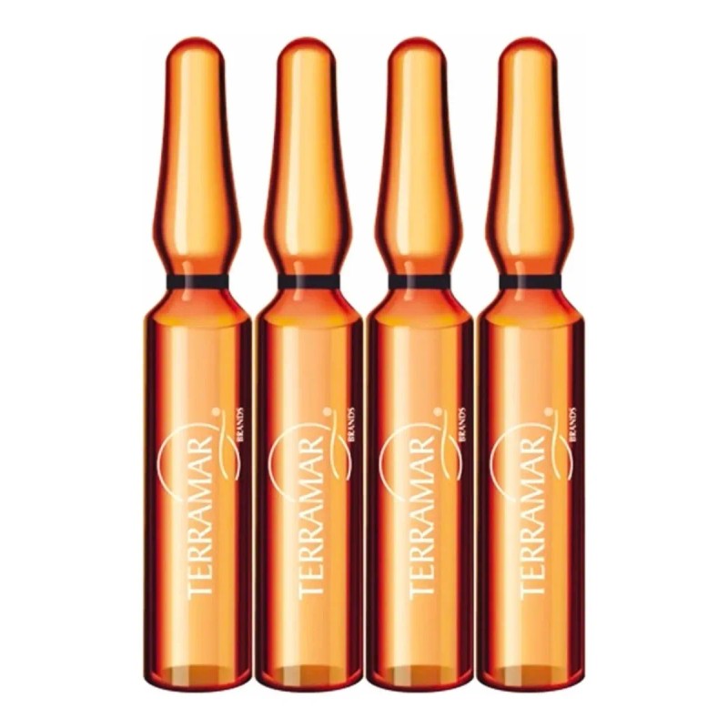 Loción Nutritiva Para Cuero Cabelludo Terramar, 4 Ampolletas
