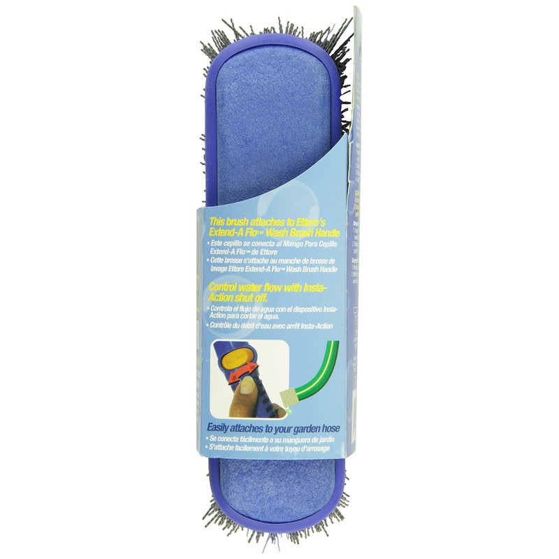 Ettore 59100 Flo-Brush Scrub Compatible with Extend-A-Flo Wash Brush