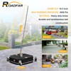 ROADFAR 16 Pressure Washer Surface Cleaner with 4 Wheels W/