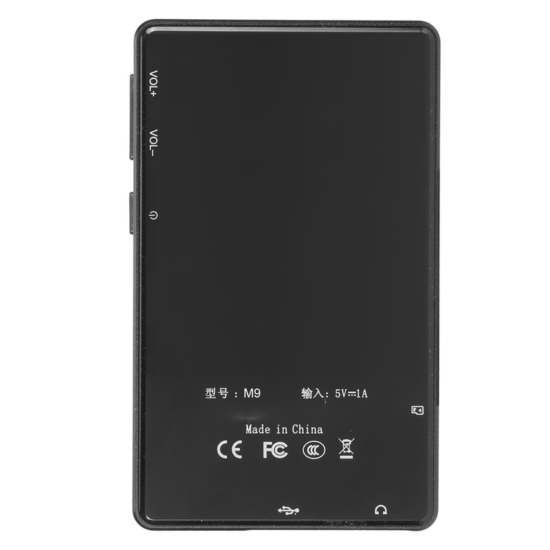 MP3 Player HiFi HD Noise Reduction 4.0 Inch Full Touch
