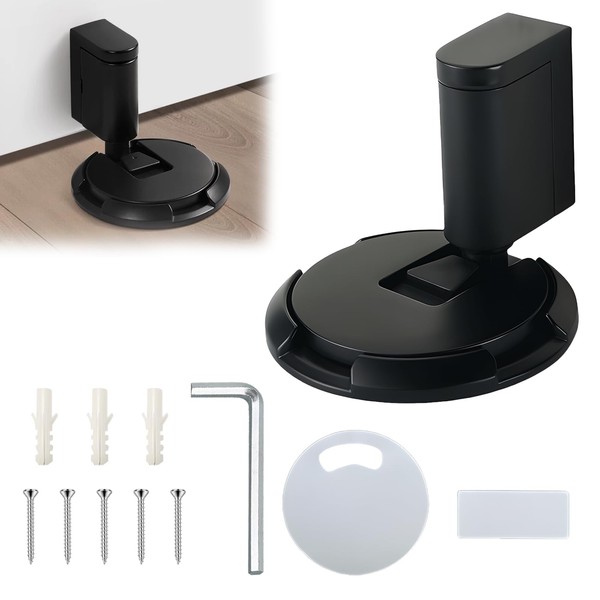 Mechanical Door Stopper Punch-Free No Drilling Mechanical Door Stop Windproof