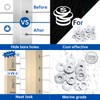 Muzata 20 Pack Cable Railing Adhesive Sleeves for 1/8" 5/32"