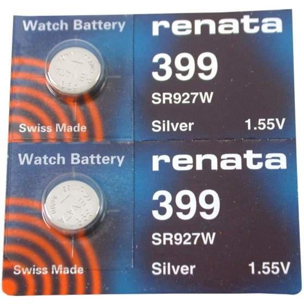 #399 Renata Watch Batteries 2Pcs