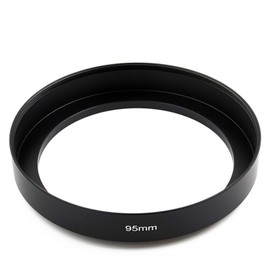 86mm x1 95mm x1 105mm x1 Threaded Metal Lens Hood Shade for Standard Lens (95mm)