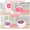 Myartype Clay Bead Spinner and Seed Bead Spinner, 2-in-1 Electric