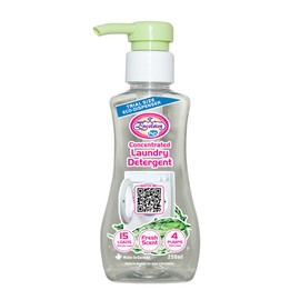 Excelsior - HE Natural Laundry Detergent Liquid with Natural Stain Remover for clean clothes in Fresh Scent - 250ML, Eco-Friendly