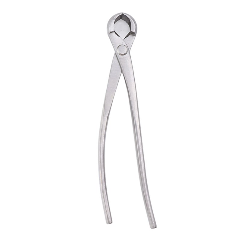 Concave Cutter Chromium Alloy Silver Bonsai Concave Branch Cutter Durable