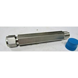 Swagelok NEW SWAGELOK SS-8-HLN-6.00 STAINLESS NIPPLE MALE HEX 1/2" NPT 6" X 1/2" TUBE
