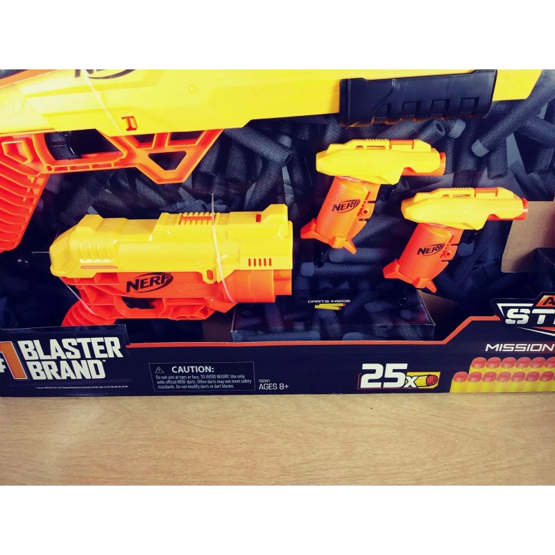 Nerf Alpha Strike Mission Ops 31pc Piece Blaster Set Darts