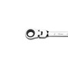 Jetech 10mm Flexible Head Gear Wrench, Industrial Grade Flex Ratcheting