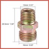 ACROPIX 2pcs 1/4" NPT to M16 x 1.5mm Male Straight