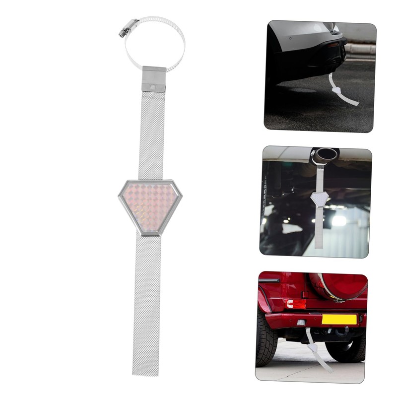 BUGUUYO Reflective Triangle Strip for Car Static Grounding Belt Static