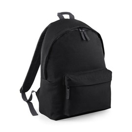 Bagbase Maxi Fashion Backpack, Black, O/S. BG125L