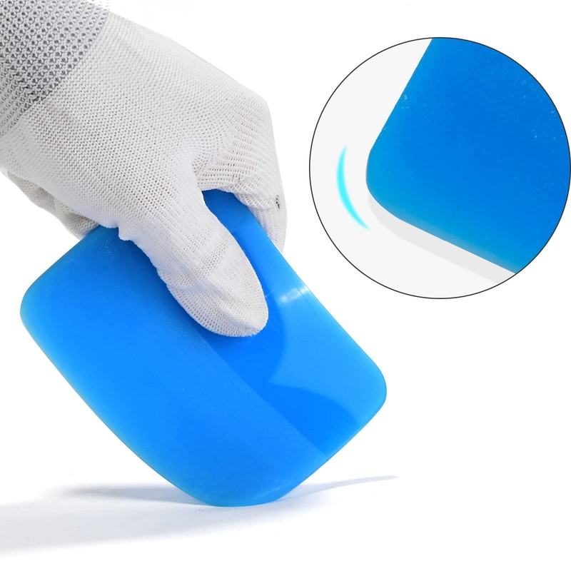 NEWISHTOOL Soft PPF 5in1 Blue Set - Anti-Scratch Rubber Squeegee