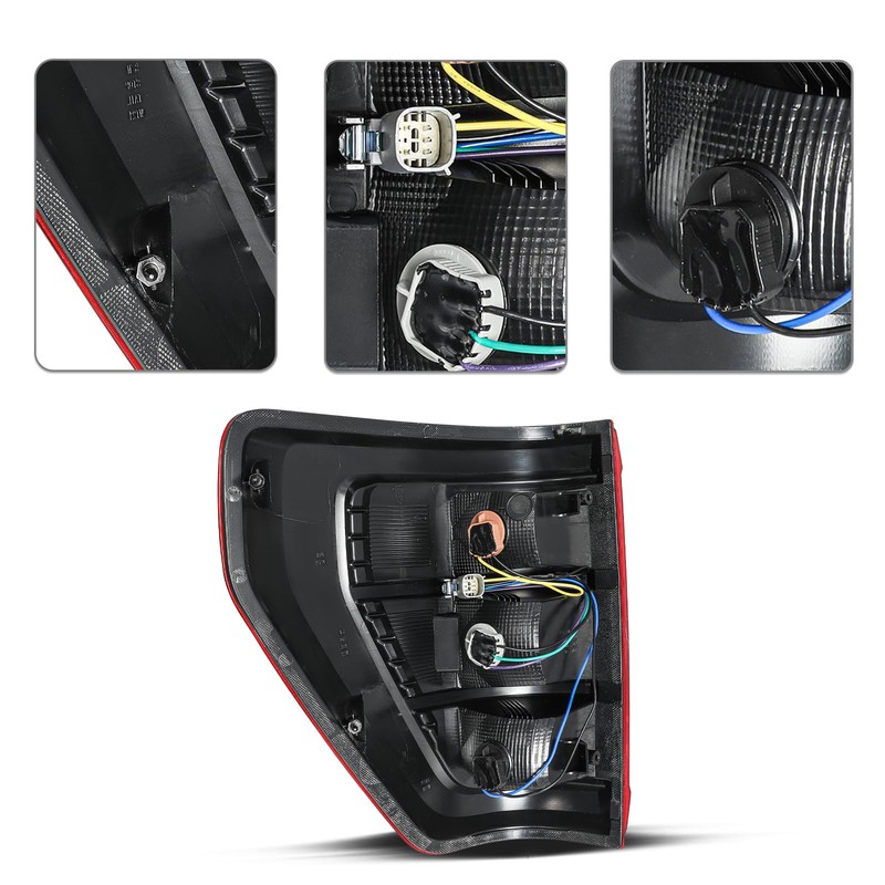 SOCKIR Tail Light fit for 2021 2022 2023 2024 Ford