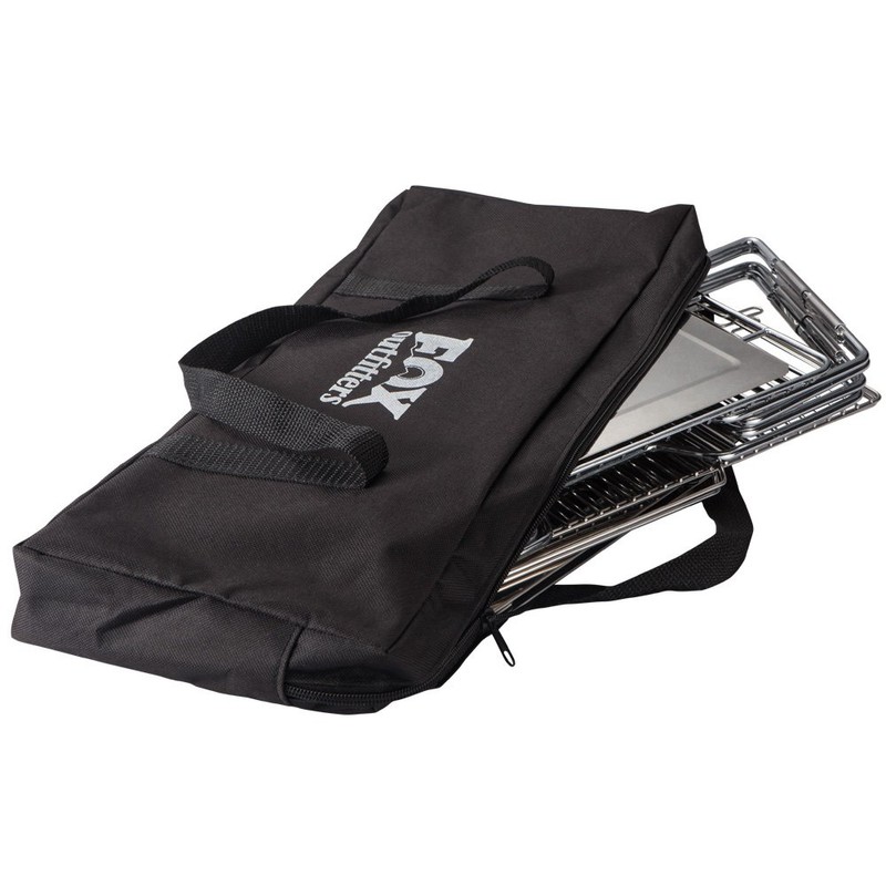 Quick Grill Large: Portable Camping Charcoal Grill with Carrying Bag