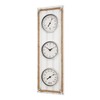 La Crosse Clock BBB86064 25" Beadboard Quartz Clock with Temp
