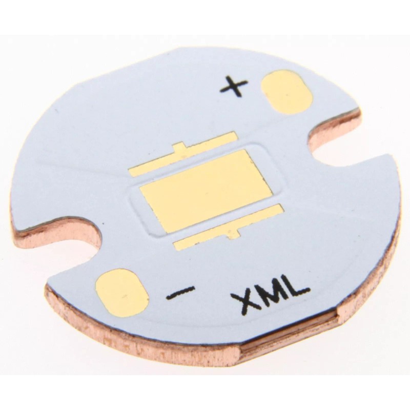SinkPad Copper LED PCB direct thermal path for Cree XML,