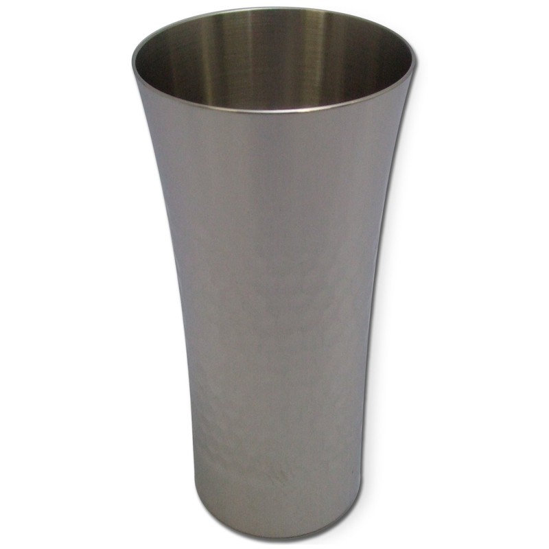 Hashimoto Metal HK-1 Stainless Steel Hammered Tumbler, 11.8 fl oz