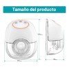 Extractor De Leche Manos Libres Recargable 17mm~21mm