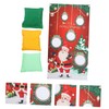 OHPHCALL Christmas Sandbag Toss Game Toy Fun Toss Games Banner