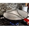 ALPHA LIVING Set of 3-13", 11.5", 9.5" Guard Frying Pan