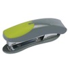 Q-Connect Mini Plastic Stapler Grey/Green (Capacity: 12 sheets of 80gsm