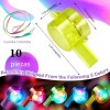 Silbato Luminoso Led Con Cordón Para Fiestas X10 Piezas
