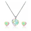 KH Set Collar Aretes Día De La Madre Mamá 10