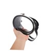 Mikinona High Definition Tempered Glass Diving Goggles Fog Swimming Mask