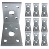 Corner Braces Brackets Plates, Heavy Duty Wooden Angle Iron, L