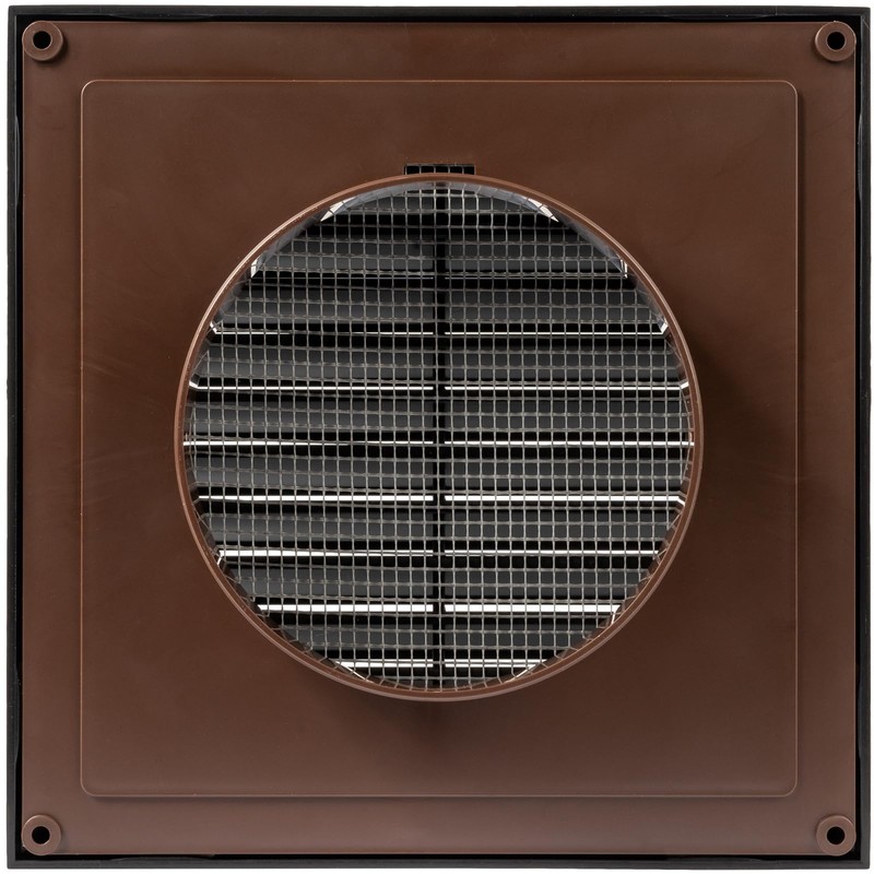 Vent Systems 100mm Outdoor Vent Cover - Bathroom Exhaust Vent
